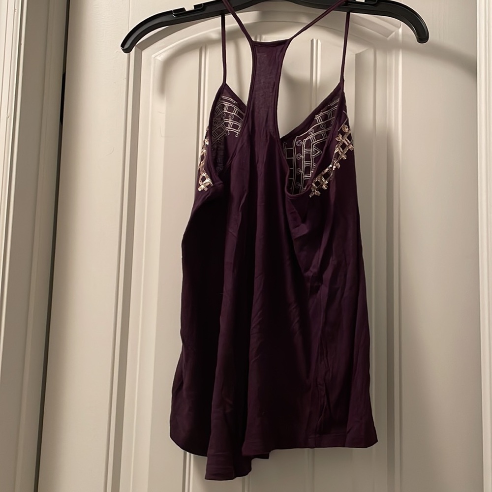 Express Sequin Racerback Tank - Picture 3 of 6